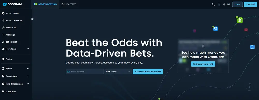 oddsjam sports betting