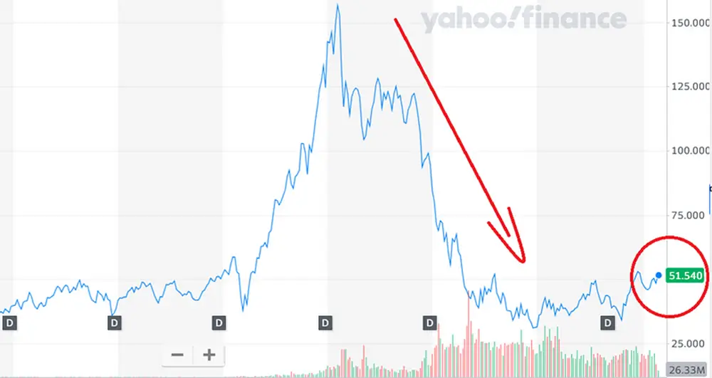 ARK investment crashed