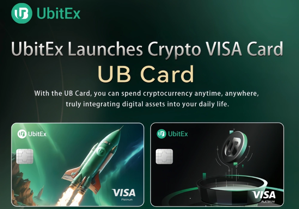 Ubitex crypto visa card